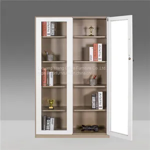 Sliding Glass Door Filing Cabinet Printed Cardboard Filing Cabinet thumbnail-3