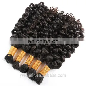 8A Best Unprocessed Raw Virgin Brazilian Hair Kinky Curly Afro Kinky Bulk Human Hair Real Mink Brazilian Hair 10-34inch thumbnail-4