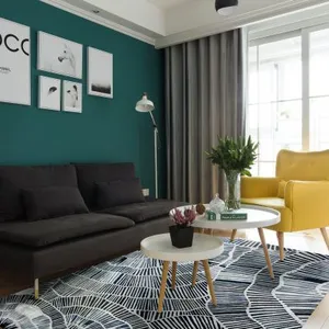 Raindrop Rug 80% Wool 20% Nylon Anti-slip Carpet For Large Area Rug 8*11 Rugs For Living Room thumbnail-1