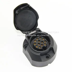 High Qualiyt 13pin Trailer Socket for Truck thumbnail-1