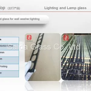 3-6MM Custom Tempered Safety Glass Lens Shade for Outdoor LED Flood Lights Waterproof thumbnail-4