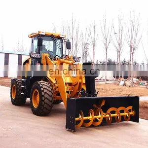 2.5ton Shovel Loader With Snow Blower for Canada Market thumbnail-1
