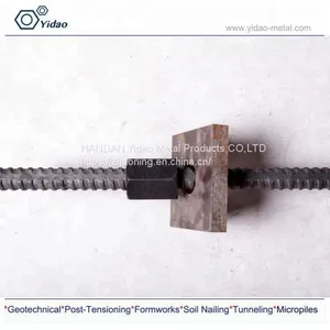High Tension Fully Thread Steel Bar for Soil Nailing or Soil Anchor thumbnail-1