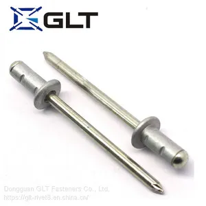 Pop Rivets Aluminum Body Steel Mandrel Dome Head Blind thumbnail-5