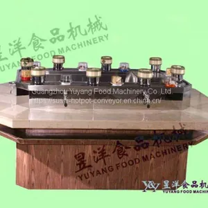 Conveyor Belt Sushi System Sushi Conveyor Belt Dim Sum Conveyor Factory thumbnail-3