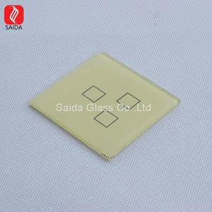 Cusotmized Design 1 Gang 1 Way 3 Gang 3 Way Touch Sensitive Toughened Glass Plates thumbnail-4