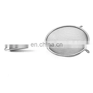 Stainless Steel Kitchen Tool Mesh Strainer With Handle thumbnail-4