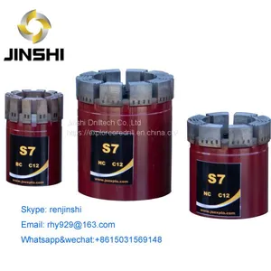 Tangshan(Jinshi,JS) for Hard Rock Mining Diamond Core Drill nq hq nx Diamond Core Bit thumbnail-4
