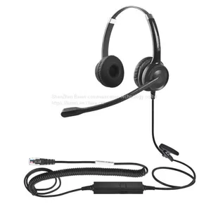 China Beien CS12 RJ Telephone Call Center Headset Customer Service Noise-cancelling Headset thumbnail-2