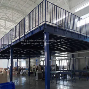Structrual Warehouse Storage Mezzanine Steel Platform thumbnail-5