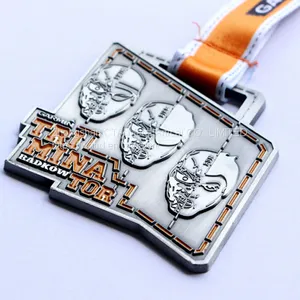 Manufacture Metal Paint Competition Medal Zinc Alloy Marathon Medal Games Medal Customization thumbnail-1