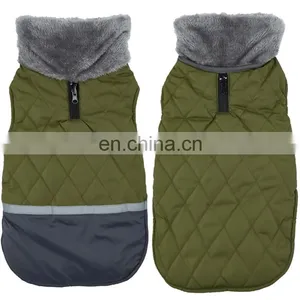 2020 Best Selling Pet Autumn and Winter Big Hairy Collar Double Face Waterproof Clothes thumbnail-5