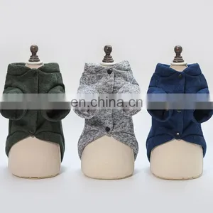 Hot Selling Dog Clothes Puppy Hoodies Coat Winter Sweatshirt Warm Sweater Windproof Pet Jacket thumbnail-3