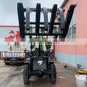 Smallest 25 HP Single Cylinder Diesel Engine Wheel Loader With Roof thumbnail-6