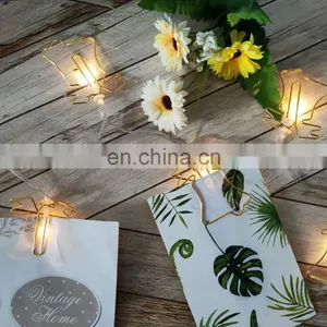 Battery Powered 10L Metal Jingle Bell Shaped Clips Fairy String Lights For Home Party Decoration thumbnail-3