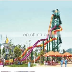 Water Park Water Slide for Adult+covered Fiberglass Water Slide thumbnail-1