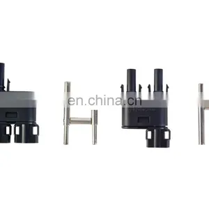 IP68 Adaptor Male Female 2-1 Y-Branch Connector for Solar Cable thumbnail-3