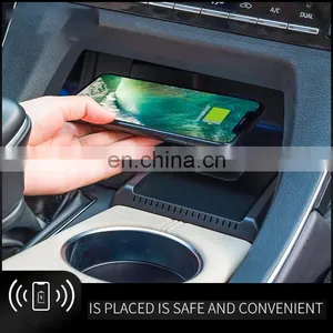 2020 Hot Selling 10W Fast Wireless Car Charger Phone Qi Wireless Charger For Asia Dragon thumbnail-3
