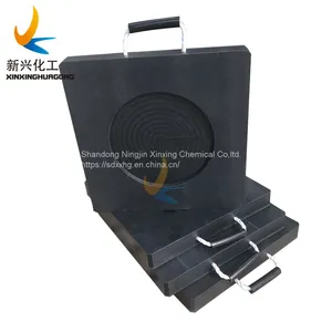 2021 Stabilizer Recycled PE Material Foot Mat Pad for Crane/Crane Outrigger UHMW PE to Protect Soft Ground High Quality Crane Outrigger thumbnail-5