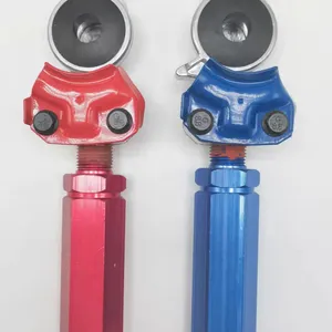 Service Emergency Glad Hand, Anodized Aluminum Extension Handle, Grips and Seals for Semi Truck Trailer Tractor RV, Air Brake Coupling Handshake, Gladhand Connector thumbnail-1