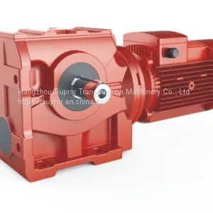S Series Flange Mounted 90 Degree Worm Gear Motor Gearbox thumbnail-5