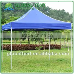 Steel Pop Up Marquee Trade Show Tent Frame 3x3m ( 10ft X 10ft),30mm, With Blue Canopy & Valance(Unprinted) thumbnail-1