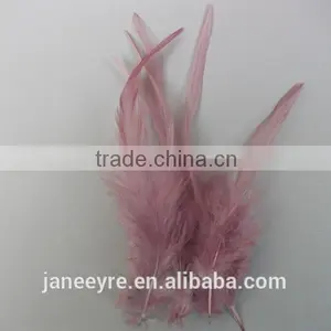 Colorful Design Dyed Rooster Feather Cheap thumbnail-3
