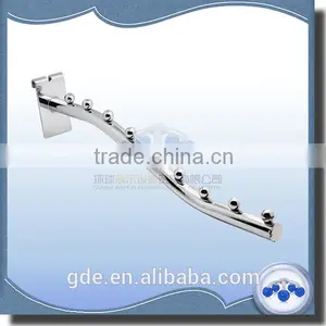 Retail Chrome Bent Gridwall Hook to Supermarket thumbnail-1