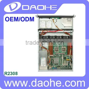 2U 8*2.5''/3.5'' HDD With 500W Power Supply Storage Server Rackmount Chassis thumbnail-2