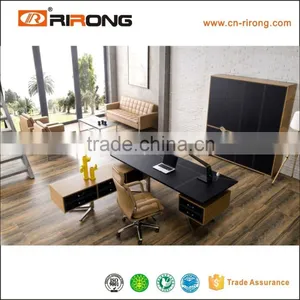 8035 Heated Office Design Leather Sectional Sofa thumbnail-3