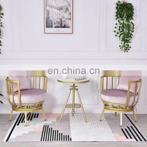 Pink Waiting Chair For Nail Spa Salon Beauty Salon Spa Reception Chair Furniture Equipment thumbnail-4