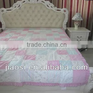 100% Cotton Patchwork Quilt With Sham thumbnail-1