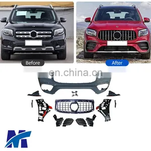 Wholesale 2020 Model GLB X247 Sport Full Tunning Body Bumper Fender Flare Body Kit Set Modified to 35AMG thumbnail-5