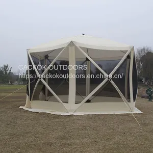 6 Sides Gazebo House Tent thumbnail-4