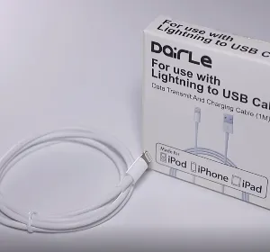 Apple Mfi Certified 8 Pin Lightning to Usb Charging Data Cable C48 Connector 8-pin Pvc Tpe for Iphone 6 thumbnail-2