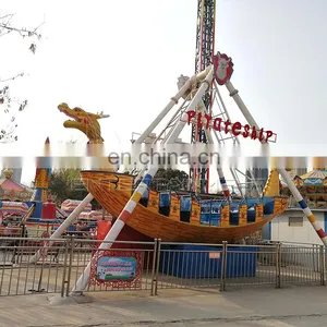 Hot Sale Outdoor Amusement Pirate Ships Mechanical Viking Boat Ship Rides for Sale thumbnail-5
