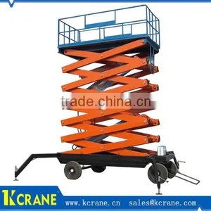 Factory Used Electric Scissor Lift, Mobile Platform thumbnail-1
