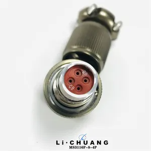 MS Series Circular Connector Plug Socket MS3116F-8-4P MS3116F-8-4S thumbnail-3
