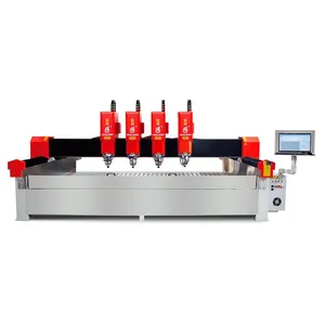 3 Axis 3D Stone Marble Granite Tombstone Sculpture Engraving Carving CNC Router Machine thumbnail-2