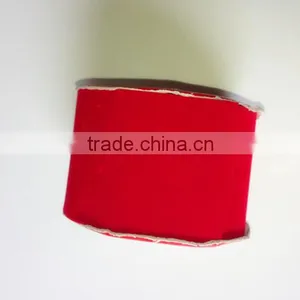 With Gold Lines Christmas Velvet Ribbon Bow Spool/Packing Roll/Velvet Bow thumbnail-2