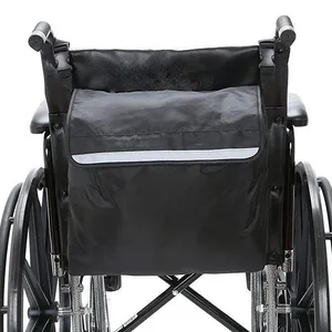 Wheelchair Backpack Bag With Cup Holder Travel Messenger Backpack Insulated Compartment Wheelchair Backpack thumbnail-2