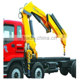 16t Truck Mounted Telescoping Boom CraneSQ14SK4Q thumbnail-1