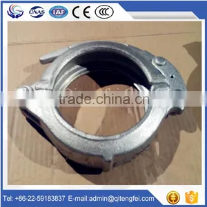 Forging Heavy Concrete Pipe Clamp DN125 Concrete Pump Snap Clamp thumbnail-5