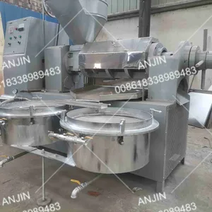 Rapeseed Oil Pressing Machine Sunflower Seeds Oil Presser Soybeans Extraction Screw Oil Press Machine thumbnail-5