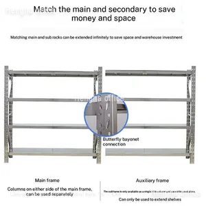 Heavy Duty Stainless Steel Shelving for Seattle Seafood Processing, Corrosion Resistant Metal Rack With Reinforced Bottom Support Bars thumbnail-1