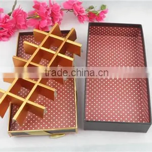 2014 Custom Handmade High Quality Chocolate Packing Box thumbnail-4