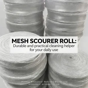 Galvanized Wire Scrubber Ball With Food-Safe Coating for Kitchen Use thumbnail-3