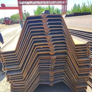 Good Price Hot Rolled Sheet Pile Type 2 U Type Steel Sheet Pile Carbon Steel Sheet Pile thumbnail-4