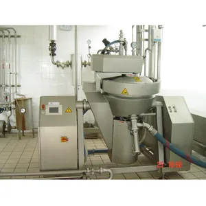 Processed Cheese Processing Line Dairy Cheese Steam Cooker thumbnail-4