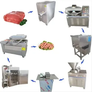 Full Automatic Cutlet Hamburger Form Meat Pie Chicken Nugget Make Burger Patty Machine thumbnail-2
